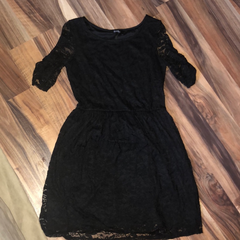 Black Lace Dress